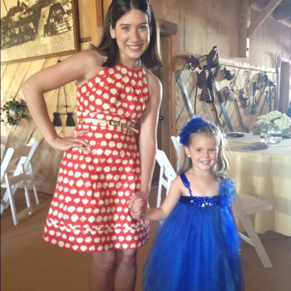 Eliza J halter dress